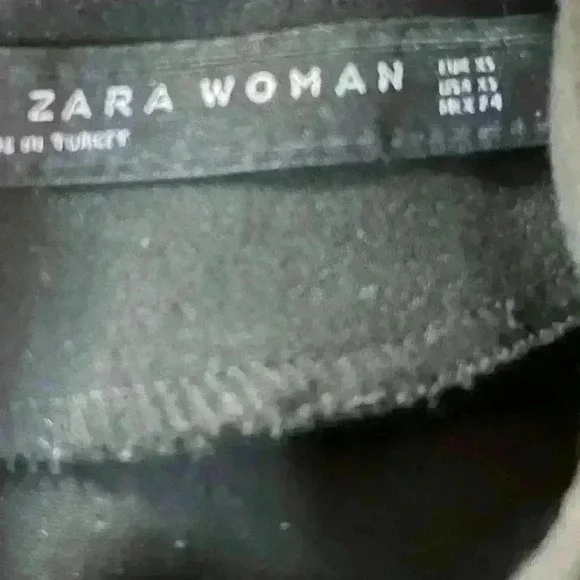 Zara Ruffle Sleeve Dress in Black XS - Picture 3 of 4